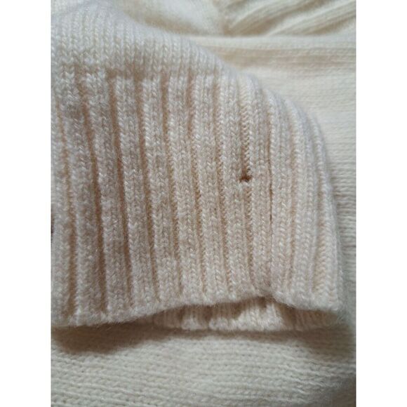 Helly Hansen Sweater Size Small Ivory Green Fair Isle Wool Knit - Picture 11 of 11